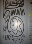 Artiste inconnu (porte des toilettes)